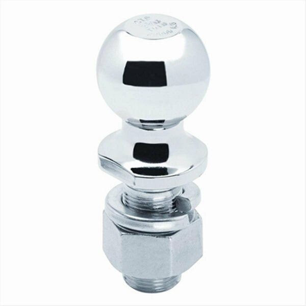 Hands On Hitch Ball, 2.31 x 1.25 x 2.75 In. 20, 000 Lbs. GTW Chrome, 2.31 x 2.31 x 6 in. HA2215188